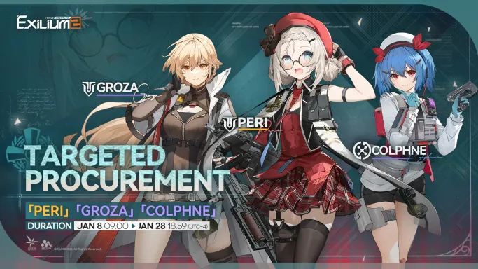 Countdown Peri Banner - GIRLS' FRONTLINE 2: EXILIUM