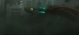 Kaiju atacando en Kaijuu 8-gou