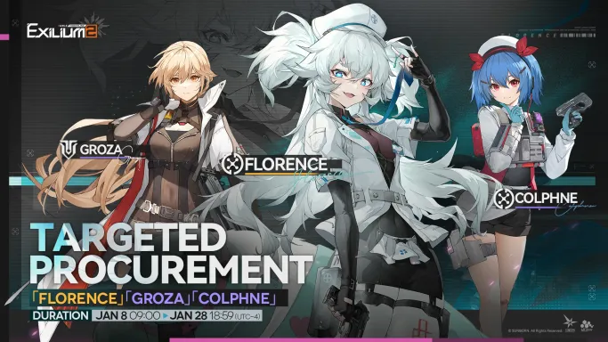 Countdown Florence Banner - GIRLS' FRONTLINE 2: EXILIUM
