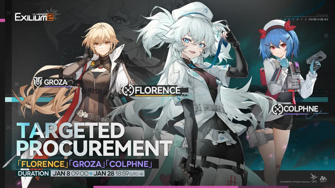 Countdown Florence Banner - GIRLS' FRONTLINE 2: EXILIUM
