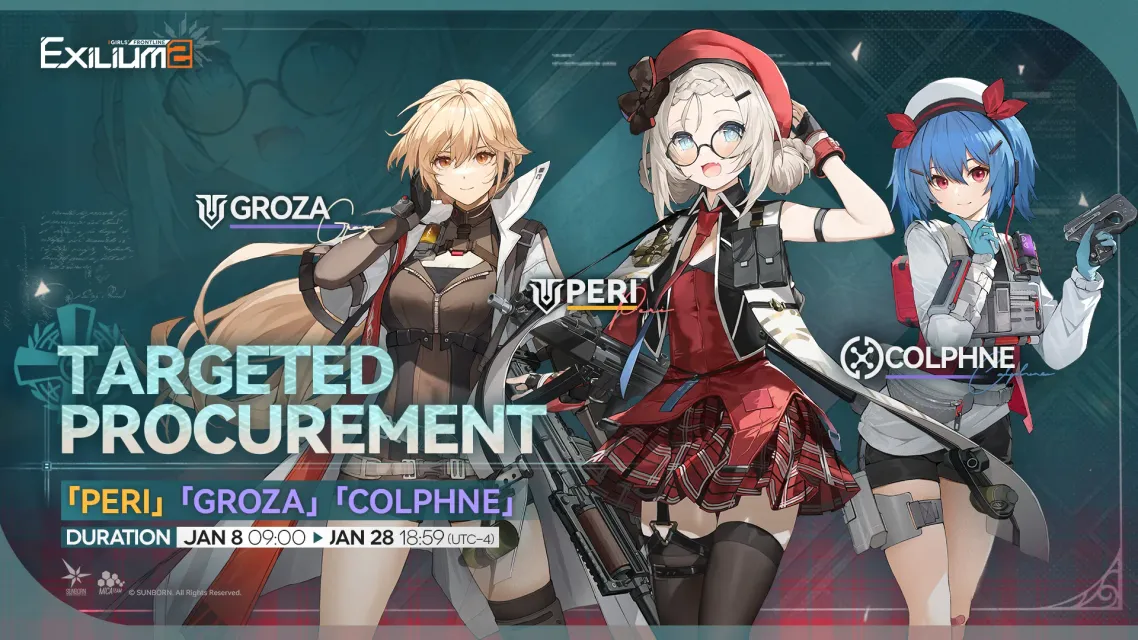Countdown Peri Banner - GIRLS' FRONTLINE 2: EXILIUM