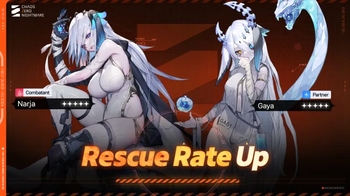 Countdown Narja Banner - Chaos Zero Nightmare