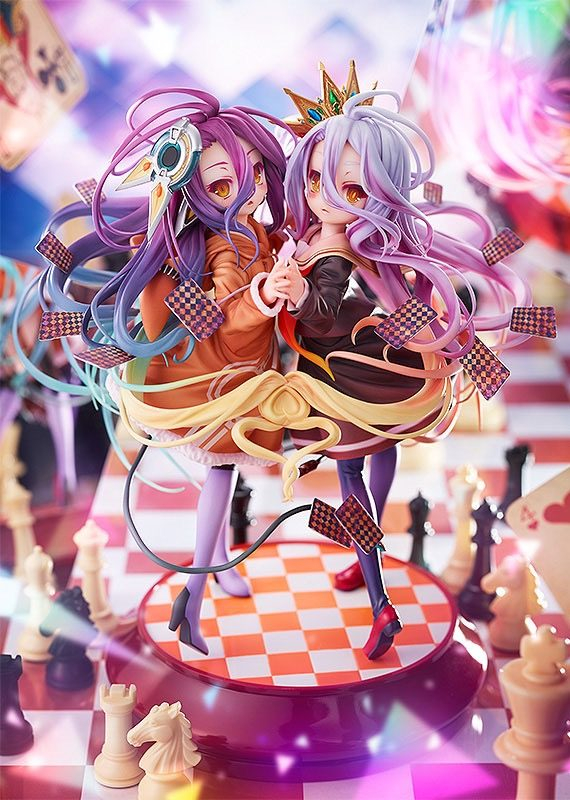 Shiro y Shuvi no game no life