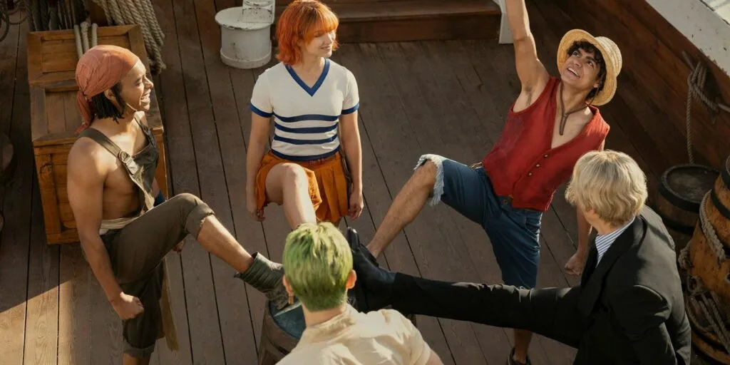 Live action one piece netflix, luffy, nami, zoro, sanji y Usopp
