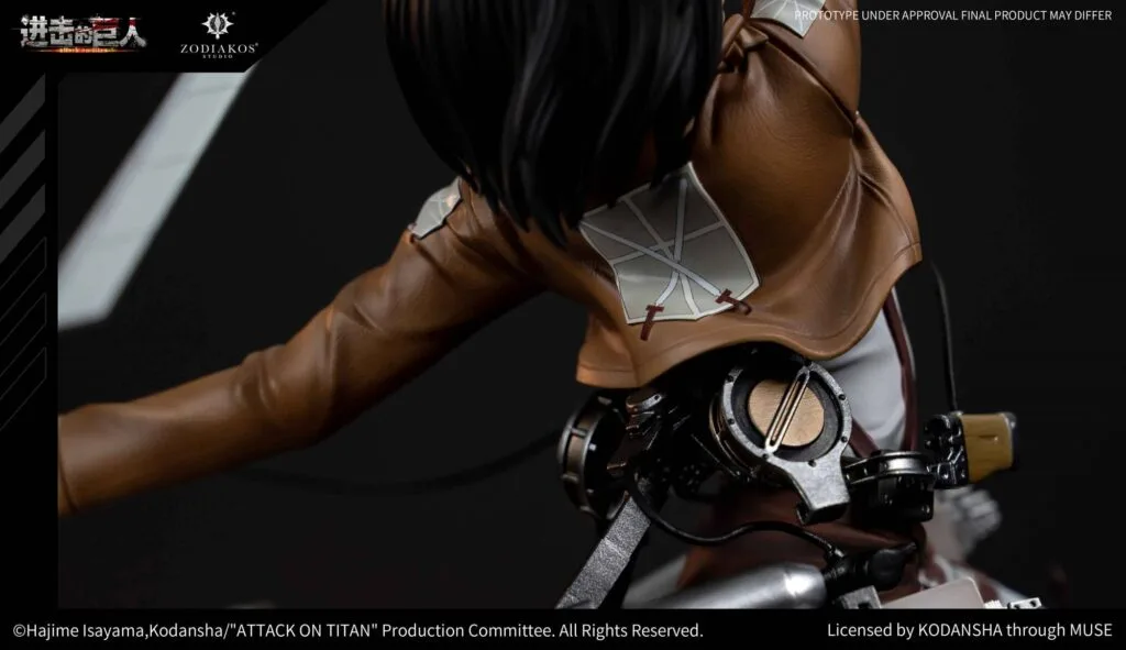 mikasa figura legion de reconocimiento