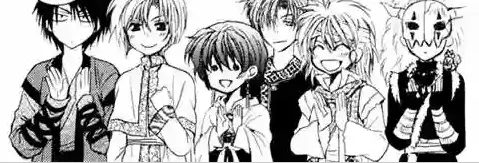 Grupo completo de Akatsuki no Yona