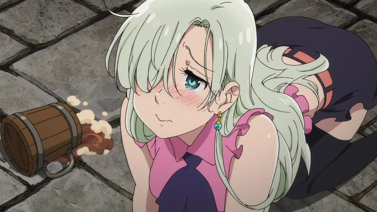 AI turns Elizabeth from Nanatsu no Taizai into an attractive real girl