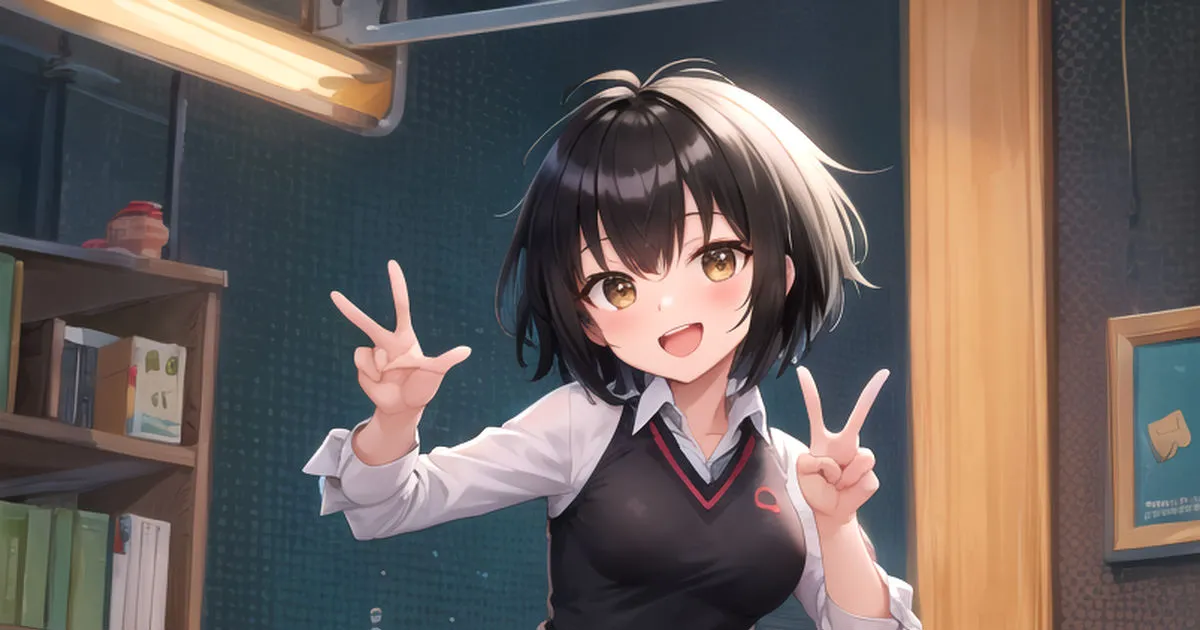 Peni Parker overflows with tenderness with her cat girl maid version