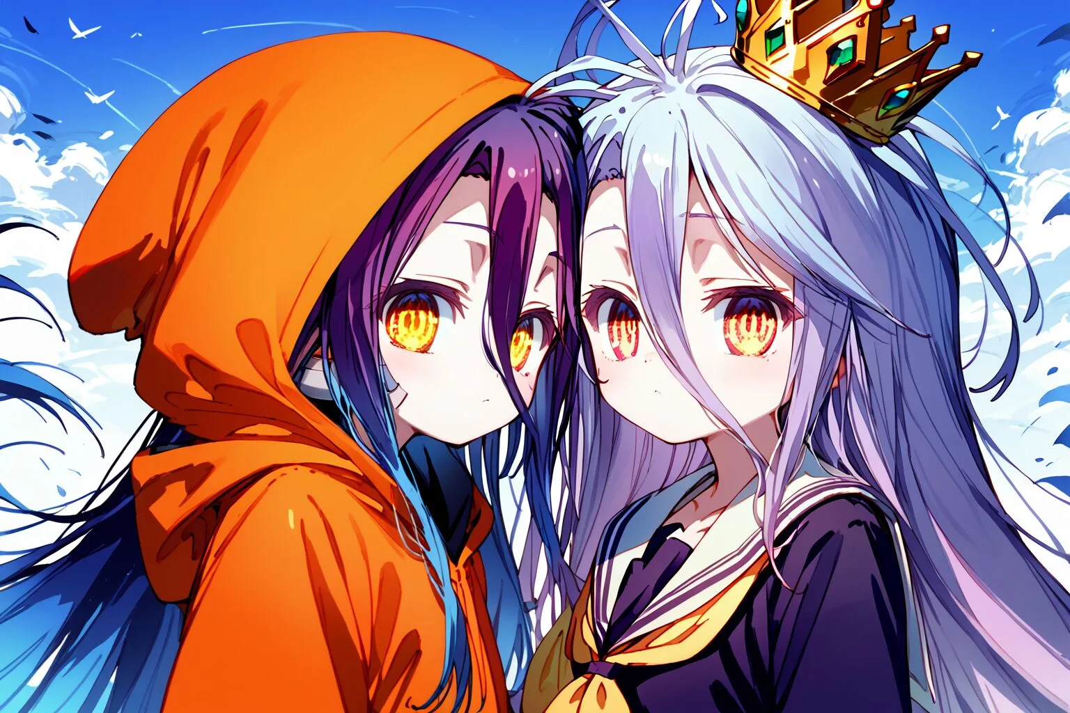Shiro and Schwi from No Game No Life join forces for a beautiful figure