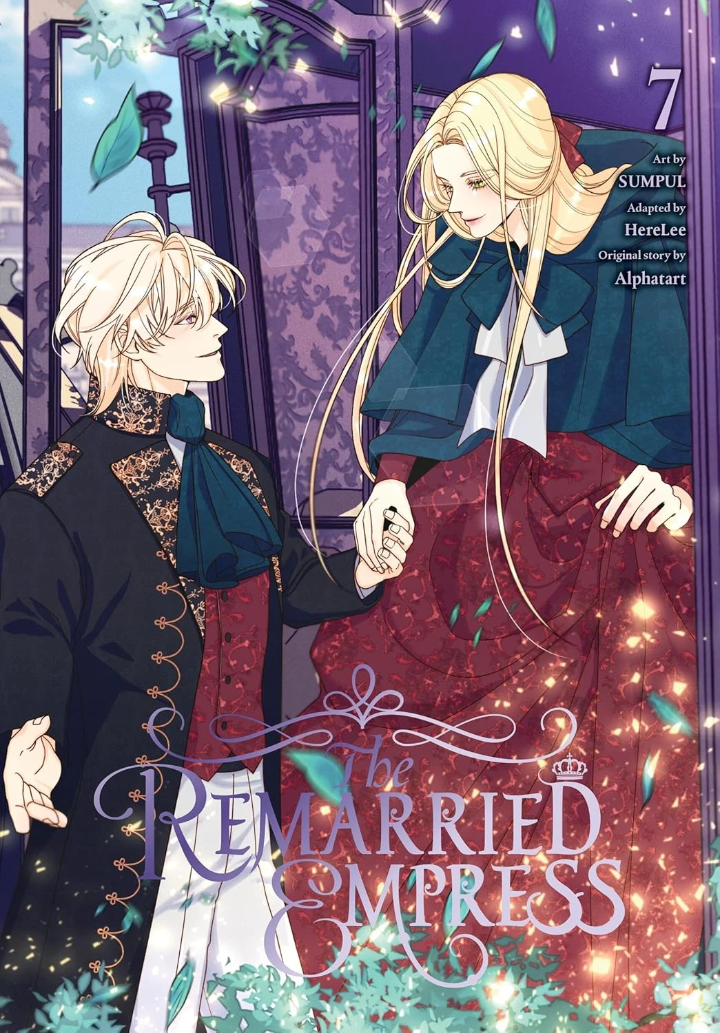 Portada de la obra The Remarried Empress, 재혼 황후, La emperatriz divorciada, La emperatriz se volvió a casar, The Second Marriage,