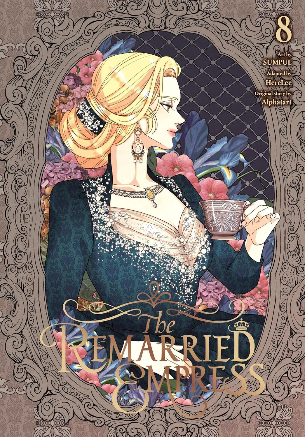 Portada de la obra The Remarried Empress, 재혼 황후, La emperatriz divorciada, La emperatriz se volvió a casar, The Second Marriage,