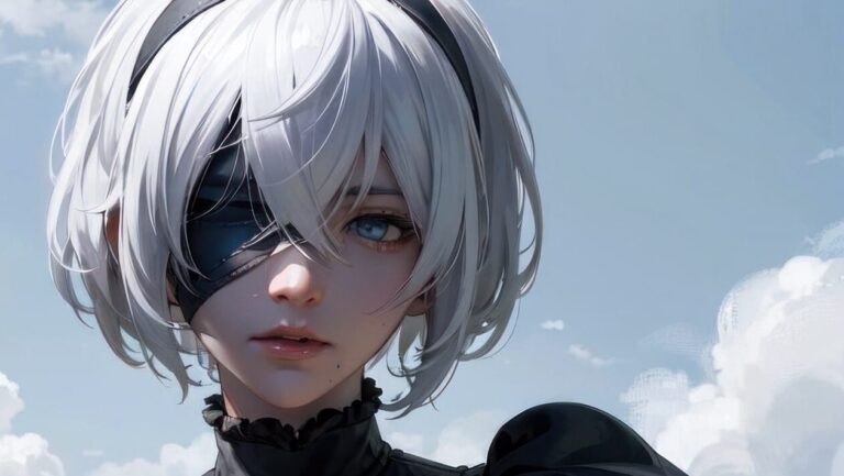 2B NieR Automata - art